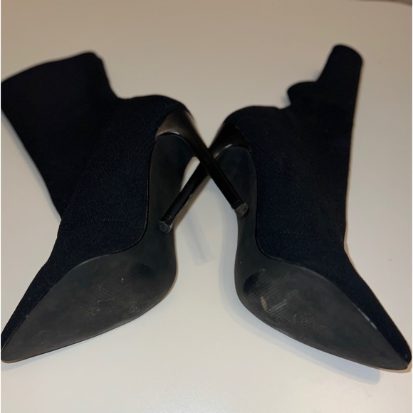 Aqua Stretchy Mesh Boots - Picture 3 of 3